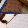 Carpets Chic Maillard Tufting Grids Living Room Carpet Long Bedroom Mat anti-glissement Taper de plancher Doormat Aesthetic Home Decor 40X120CM