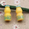 Decorative Figurines 10pcs Miniature Mini Yakult Juice Milk Cup Resin Drinking Art Supply Decoration Charm DIY Craft