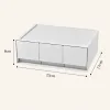 Bakken stapelbare desktop organizer grote capaciteit lade opbergdoos school stationery sundries Organizer kantoor sorteer huisopslag