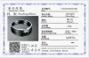 Bands zertifiziert echte tibetische Silberringe für Männer Solitaire 1 Karat Runde kubische Zirkon Ring Bräutigam Engagement Ehering Geschenke