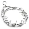 Halsbänder 45/50/55/60 cm einstellbare Hundetrainingskettenkette Haustierversorgung Metallstahl Stahl Pinch Choke Mazi888