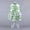 Robes de chien Spring and Summer Princess Puppy Cat Jirts étoiles Modèle en Teddy Bichon Robe Pet Clothes 240411