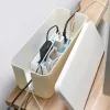 Bins Dust Wire Box Socket Network Board Case Power Organizer Bin Charger Cable Management Storage