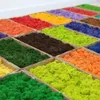 Decoratieve bloemen kunstmatige groene planten eeuwig leven mos diy ambachten gras tuin huiskamer decor mini landschap nep 200g