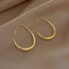 Earrings Hot Sale Geometric Oval Hoop Earrings for Women Simple Desgin Earrings Party Wedding Fashion Jewelry Accessories 2023
