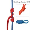 Paracord Professional Rock Climbing Rope Outdoor Handing Corda 8mm Diameter High Strength Statics Safety Rep Fire Rescue Parachute