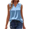 Women's Hoodies Casual Vest Solid Color Forged Loose V-neck Pullover Sleeveless Top Playeras De Mujeres Roupas Plus Size Feminino