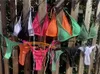 Simkläder sexig badkläder klassiska klippt bottnar kvinnor trosor bikini undersidan slipsar brasiliansk thong baddräkt tanga biquini korta badstammar 240423