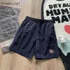 Pantalones cortos hechos humanos bordados de pato cortos para hombres hechas humanas