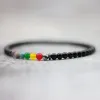 Strands 4mm Madeiras artesanais de pedra natural pulseira de chakra homens simples homens Mandala ioga Braclet de meditação para jóias de cura de braçadeiras