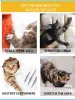 Scratchers Cat Scratch Deterntrent Fita Furniture Protectors for Cats Transparent Autoadesivo Fita de Treinamento para Pet para Móveis 11,8 "X9,8ft