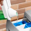 Storage Bottles Airtight Laundry Detergent Powder Box Washing Container With Lid And Handle Multipurpose 1.1L