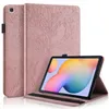 Tablet PC CASE SACS POUR GALAXY TAB S6 LITE CASE 2024 Tree en cuir PU Soft Back Funda pour tab