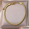 Chevillets pour femmes 14k jaune or golden chaîne de couleurs cheville femelle accessoires de plage d'été bracelets de la jambe de mode drop dh0yt