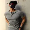 Шульника для майки футболка с тонкой маткой для мужчин простые топные мышцы v Nece No Gym Summer Оптовая повседневная уличная одежда Harajuku 240412