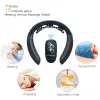 Massager Electric Pulse Neck Massager Tens Cervical Massager Pain Relief Relaxation Therapy Shoulder Deep Tissue Massage Remote Control