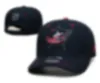 Neueste montierte Hüte Schnappbacks Ball Designer Fit Hut Stickerei Verstellbare Baseball -Baumwollkappen All Team Logo Outdoor Sport Hip Hop geschlossene Mesh Sonne