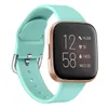 Подходит для Fitbit Versa2 Generation Bess Bess Solid Color Siliconle Silicone Strap