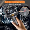 Bracets Endoscope 5 '' sonde de caméra à la main IPS HD1080P Inspection de perfectionnement industriel Borescope Take Photo Record Video Imperproof