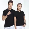 100% di cotone da uomo polo polo club a mezza grado club maschile maschile t-shirt t-shirt golf tennis solido polo 240420