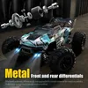 Electric/RC CAR ZWN 1 16 70 km/H 4WD RC -auto met LED -koplamp afstandsbedieningsauto's High Speed Drift Monster Truck voor kinderen versus WLToys 144010 Toys T240422