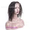 Peruca 13x4 laca dianteira Pixie Curly Human Hair Wig