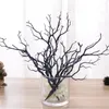 Dekorativa blommor 3 PCS Artificial Branch Fake Branches For Decoration Black Ornament Christmas Tree Bouquet Vase
