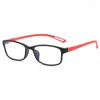 Lunettes de soleil Shonèmes Square Myopia Lunettes Tr90 Frame à courte vue Classic Myopic Eyeglass Diopters -1,0 2 3 4 5 6 Pour les hommes femmes