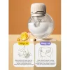エンハンサー1/2 LED電気母斑ポンプウェアラブル母乳乳製品ハンドフリーミルク吸引機自動搾乳機USB母乳育児ポンプBPA無料