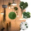 Flores decorativas Ball simulado Milano Plantas Artificiais