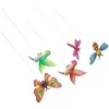 Garden Decorations Iron Hummingbird Butterfly Yard Ornaments Stakes With Sticks Sign Patio Decor Decoration Decorative Bee