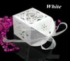 Entièrement nouveau 200pcseset Love Heart Wedding Party Favor Table Sweets Candy Boîtes avec ruban 7 couleurs 6891646