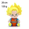 Wholesale 2024 Nouveau dessin animé 20cm jouet en peluche mignon super saiyan couple couple