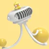 Usb Fan Baby Stroller Mosquito Repellent Portable Quiet Desktop Office Dormitory Small Yellow Duck Octopus 240415