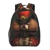 Rucksackhund Dapper Kleidung Erstaunliche Porträts Universität Rucksäcke Männlich hochwertige Druckschulen Kawaii Rucksack