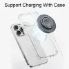 Laddare 3 i 1 15W Magnetic Wireless Charger för iPhone 13 14 Pro Max Fast Wireless Charging för AirPods Smart Watch Ring Phone Holder