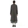 Płaszcz designerski kaszmirowy płaszcz luksusowy płaszcz Maxmars damski nowa wełniana lapa z kieszonkową kieszonką długi prosty płaszcz