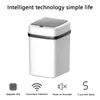 Smart 13L Waste Bin with Infrared Sensing Technology for Kitchen and Bathroom Trash Can Kitchen Garbage Can