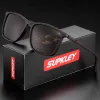 Acessórios Supkley Men's Polarized Sunglasses Driver Driving Pesques Glasses Sunglasses de ciclismo ao ar livre Acessório de óculos UV400