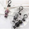 Keychains Lanyards 2024ss Men Women Luxury Designer High Quality Silica Ge Keychain Party Cartoon Skull Favor Pendant Car Backpack Key Ring Bag Charm Metal Buckle