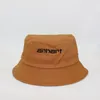 Embroidered Letter Hat Casual Fisherman Hat Short Shade Travel Hat Beach Sunblock Hat Men And Women Fashion Brand Street Basin Hat