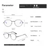 Okulary przeciwsłoneczne Shonemes Classic okrągłe okulary krótkowzroczne Kobiety Krótkowzroczne okulary metalowe rama mężczyzn krótkowzroczne okulary Dioptery -1 2 3.5 4