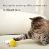 Toys Automatic Cat Toys with LED Lights Electric Smart Sensing Mouse Cat Hunting Interactive Toys USB Rechargeable Auto On/Off