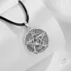 Colliers Eudora 925 Collier pentagramme argent sterling