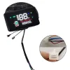 Accessoires ebike Electric ca. 26 cm Fahrradroller 4872V Ebike LCD Display Ebike Display dauerhafte Hochqualitätsmaterialien