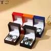 Boîte de montre à deux positions Boîte à emballage Boîte Boîte Boîte de rangement de montre Boîte de bijoux Boîte de bijoux 240408