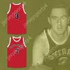 Anpassad valfri namnnummer Mens Youth/Kids Ernie Calverley 3 Providence Steamrollers Red Basketball Jersey Top Stitched S-6XL