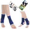 Sapphire Blue Ankle Support Elastic Band Brace for Sports Gym and Pain Relief ZZ