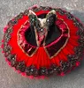 Girl039s jurken Red Children Professional Black Ballet Tutus Blue Adult Dance Dessen