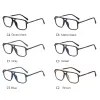 Linsen Männer Vintage Anti Blue Less Reading Brille Klassische Marke Doppelbrücke Square Brille Business Office Presbyopia Brille +